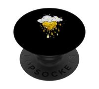 University Varsity-Gold Storms Can't Dim My Shine Yellow PopSockets Adhesive PopGrip