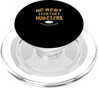 University Varsity-Gold The Hustle Never Sleeps Varsity-Gold PopSockets PopGrip for MagSafe