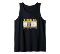 University Varsity-Gold You Already Know What Time Graphic Tank Top