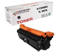 UniversoCartuccia® Compatible Toner rig NO OEM for HP 507A 507X Laserjet Enterprise 500 Color M551 M551n M551dn M551xh MFP M570 M570dn M575 M575c M575f M575dn (CE400X BLACK) )