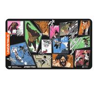 UniVersus: Attack on Titan: Origins of Power - The Second Act Playmat - 24 x 14 Neoprene Mat, Tabletop Card Game Accessory, UVS Games, Licensed