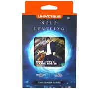 UniVersus: Solo Leveling Challenger Series Deck Building Card Game, Ready to Play Card Deck, Sung Jinwoo Character Card, 6 Foil Or Alt Art Cards