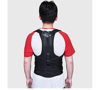 Univerval Posture Corrector Amp Waist Training Back Posture Brace Clavicle Support Stop Tilting Bending Adjustable Back Trainer (Color : Black, Size : Small) Good