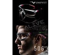 UNIVET 506 UP Safety Glasses Anti-Fog & Anti-Scratch Clear Plus Lens Spectacles