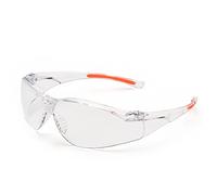 Univet 513.01.00.00 "No.513" Safety Goggles with Glass, Transparent/Orange