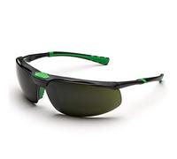 Univet 5X3.03.35.50 "5X3" Goggle with IR5 Glass, Black/Green