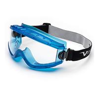Univet 619.02.01.00 "No.619" Safety Goggles with Clear Glass, Blue