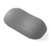 UnivoColors Design-Wave Wrist Rest, Artificial Sheepskin+Memory Foam+Ergonomic+Anti-Slip Gel, Resilience Support During Work and Gaming,Mouse Accessory,Grey