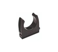 Univolt 10x20mm Black U Clip Conduit Push in Saddle