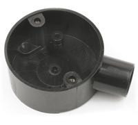 Univolt CB-20/1-BK 20mm Terminal Box 1 Way Black