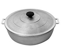 Uniware 9900 Super Quality Aluminum Caldero,Dutch Oven,4.3 QT,Silver (26cm (10-Inch))