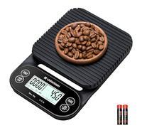 UNIWEIGH Coffee Scale with Timer 3kg/0.1g,High Accuracy Espresso Scale with Timer/Auto off/Tare Function,Digital Coffee Scale for Pour Over Drip Coffee,With LCD Display (Batteries Included)
