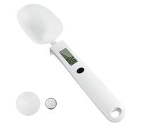 UNIWEIGH Digital Measuring Spoon Scale,High Precision Electronic Weighing Food Scale for Kitchen Gadgets and Daily Meals,300G/0.1G Gram Scale for Home Cooks Bakers Chefs,Pet Dog Cat Ower,with Battery