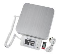 UNIWEIGH Digital Postal Scales,Parcel Postage Scale 88lb/0.1oz,Shipping Scale with Tare and LCD Dispaly,Postal Scale for Packages small business,Mail Scale Includes USB Cable and 2X AAA Batteries