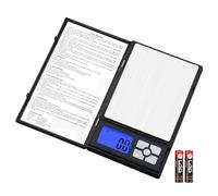 UNIWEIGH Digital Scale .1 Gram Accuracy,2kg 0.1g Kitchen Scale for Lose Weight,Portable Mini Scale Grams and oz with Tare,Backlight,LCD,Small Food Scale for Herb,Spice,Jewelry,Gold,Coffee,Meat,Cooking