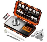 UNIWEIGH Milligram Scale 50g/ 0.001g,Mini Portable Mg Scale with LCD Tare