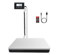 UNIWEIGH Postal Scales,200kg/10g High Precison LCD Display Parcel Scales,Heavy Duty Stainless Steel Postage Scale with Hold Tare Function,Large Shipping Scale for Luggage,Package,Warehouse,Home,Pet