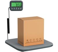 UNIWEIGH Shipping Scale,440lb/0.35oz Postal Scales with Hold/Tare/Count | High Precision,Carbon Fiber Platform,Commercial Parcel Weighing Scales for Packages/Warehouse/Industrial/Luggage/Postage