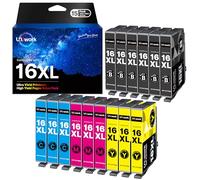 Uniwork 16XL Ink Compatible with Epson 16 16 XL Ink Cartridges, 15-Pack