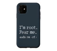 UNIX Command Sudo Stuff for Programmer Coder Developer Linux Case for iPhone 11