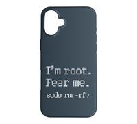 UNIX Command Sudo Stuff for Programmer Coder Developer Linux Case for iPhone 16 Plus