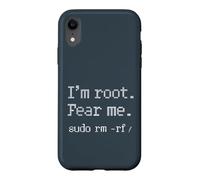UNIX Command Sudo Stuff for Programmer Coder Developer Linux Case for iPhone XR