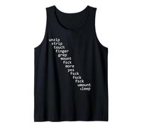 Unix Linux Programmer Sys Admin Sexy Shell Script Tank Top