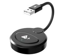 Uniytriox Android Auto Wireless Adapter with YouTube, Netflix, Tiktok for Cars Adapter for Factory Wired Android Auto to Wireless, Compatible with Android Phone & 98% of Cars