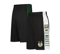 Unk NBA Men's Mesh Athletic Active Basketball Shorts, Black, Medium
