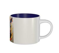 Unkhtt Abstract Animal Zebra Print Large Capacity Ceramic Coffee Kitchen Home Office Adults Birthday Mugs Gift Sets