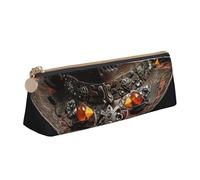 Unkhtt American West Rodeo Hat Print Pencil Case Large Capacity Triangle Pouch for Pens Cases Student and School College