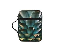 Unkhtt Be A Pineapple Print Bible Storage Bag Scripture Holder Waterproof Cover Travel Church Everyday Storage