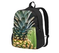 Unkhtt Be A Pineapple Print Large Capacity Backpack For Adults Daily Use Hiking Travel School Work Commuting