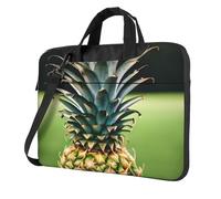 Unkhtt Be A Pineapple Print Stylish Laptop Bag Portable Single-Shoulder Case For Briefcase For Work Travel