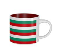 Unkhtt Bulgarian Flag Print Large Capacity Ceramic Coffee Kitchen Home Office Adults Birthday Mugs Gift Sets