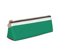 Unkhtt Bulgarian Flag Print Pencil Case Large Capacity Triangle Pouch for Pens Cases Student and School College