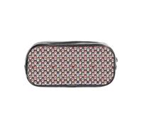 Unkhtt Colorful Flower Skulls Print Clear Pencil Case for Kids Students Boys Girls Transparent Stationery Organizer