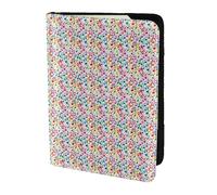 Unkhtt Colorful Music Notes 1 Print 5.5in Passport Travel Document Wallet Case for Men and Women Compact and Secure