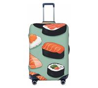 Unkhtt Delicious Sushi 1 Print Suitcase Cover Stretchable Luggage Protector for Hard Soft Shell Suitcases Travel
