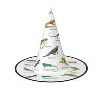 Unkhtt Different Types Of Lizard Print Adults Festive Hat Carnival Party Cosplay Costume Comfortable Cap For Headwear