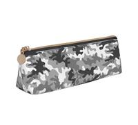 Unkhtt Digital Camo Print Pencil Case Large Capacity Triangle Pouch for Pens Cases Student and School College