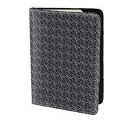 Unkhtt Dragonflies Grey Print 5.5in Passport Travel Document Wallet Case for Men and Women Compact and Secure