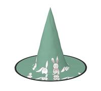 Unkhtt Easter Bunny Print Adults Festive Hat Carnival Party Cosplay Costume Comfortable Cap For Headwear