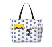 Unkhtt Evil eyes Print Comfortable Travel Bag Beach Tote Summer Vacation Picnic Camping Stylish Accessory
