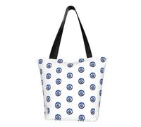 Unkhtt Evil eyes Print Multi-Scene Shoulder Bag Beach Tote Versatile Carry Hiking Shopping Holiday Wear