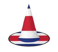 Unkhtt Flag Of Costa Rica Print Adults Festive Hat Carnival Party Cosplay Costume Comfortable Cap For Headwear