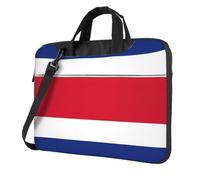 Unkhtt Flag Of Costa Rica Print Stylish Laptop Bag Portable Single-Shoulder Case For Briefcase For Work Travel