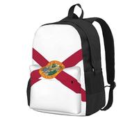 Unkhtt Flag Of Florida Print Large Capacity Backpack For Adults Daily Use Hiking Travel School Work Commuting