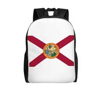 Unkhtt Flag Of Florida Print Stylish Unisex Large Capacity Backpack For Work Travel Camping Outdoor Adventures