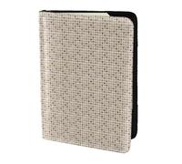 Unkhtt French Dog Print 5.5in Passport Travel Document Wallet Case for Men and Women Compact and Secure